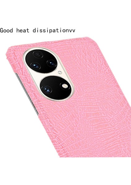 Huawei P50 Pro Koruyucu Kapak Klasik Timsah Için Şık Klasik Kılıf (Yurt Dışından) indirimleri