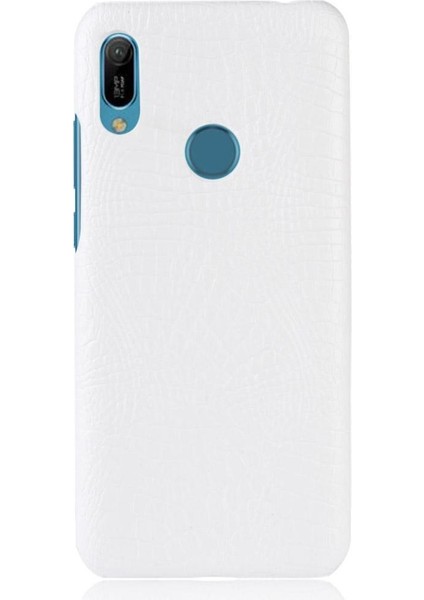 Huawei Y6S 2019/HUAWEI Y6 2019 Klasik Timsah Için Şık Klasik Kılıf (Yurt Dışından)