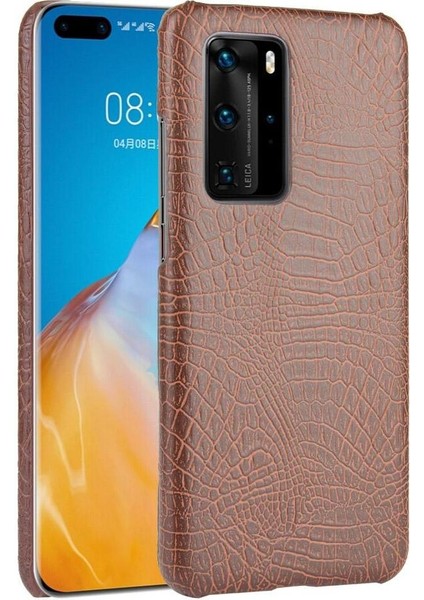 Huawei P40 Anti Scratch Uyumluluk Klasik Için Şık Klasik Kılıf (Yurt Dışından)