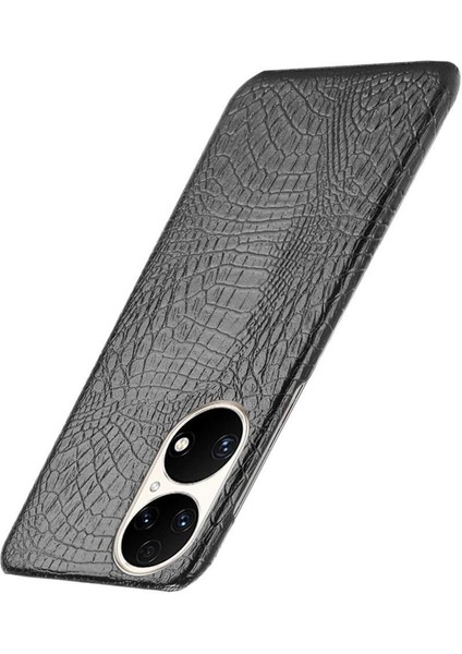 Huawei P50 Pro Koruyucu Kapak Klasik Timsah Için Şık Klasik Kılıf (Yurt Dışından) fırsatları