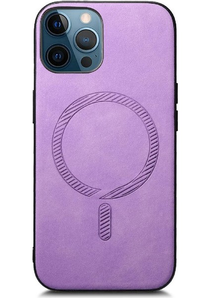 IPhone 12 Için Kılıf Pro Max Hafif Ince Kablosuz Şarj Magsafe Araba (Yurt Dışından)