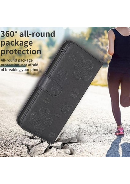 IPhone 16 Için Flip Case Pro Max Kart Yuvaları Tutucu Kickstand Çok Renkli Pu (Yurt Dışından)