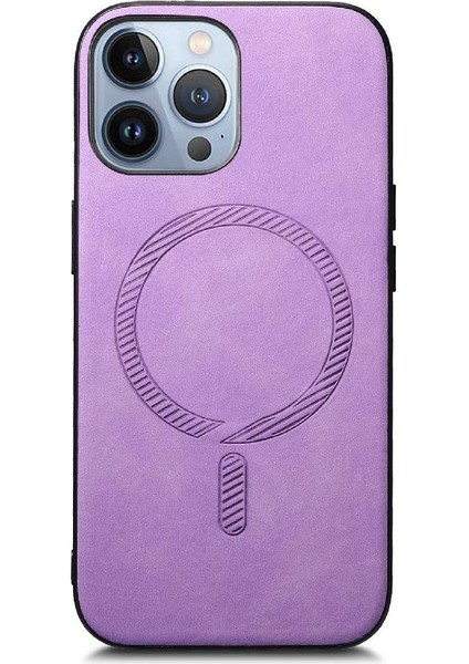 IPhone 13 Için Kılıf Pro Max Kablosuz Şarj Hafif Ince Magsafe Araba (Yurt Dışından)