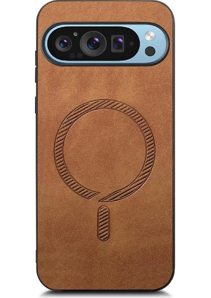 Google Pixel 9 Slim Hafif Magsafe Araba Mounts Kablosuz Için Flip Case (Yurt Dışından)