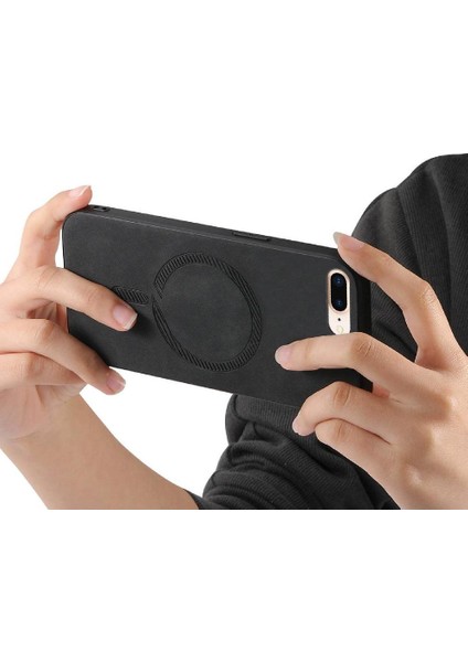 IPhone 7 Için Kılıf Artı/8 Artı Ince Kablosuz Şarj Magsafe Araba Bağlar (Yurt Dışından) fırsatları