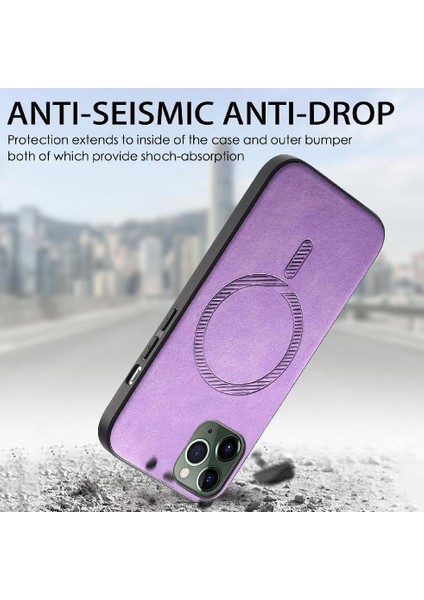 IPhone 11 Için Kılıf Pro Kablosuz Şarj Magsafe Araba Bağlar Ince (Yurt Dışından)