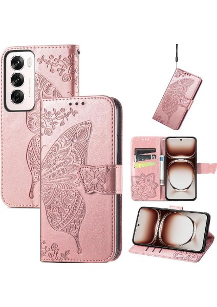Oppo Oppo 12 Cüzdan Çok Renkli Iş Kanat Kelebek Için Flip Case (Yurt Dışından) modelleri