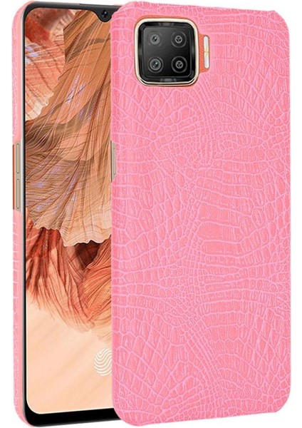 Oppo A73 Klasik Timsah Moda Koruyucu Için Şık Klasik Kılıf (Yurt Dışından)
