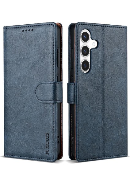 Samsung Galaxy A05 Kart Yuvaları Için Flip Case Yan Cep Anti Kayma Çift (Yurt Dışından)