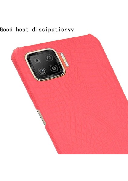 Oppo A73 Klasik Timsah Moda Koruyucu Için Şık Klasik Kılıf (Yurt Dışından)