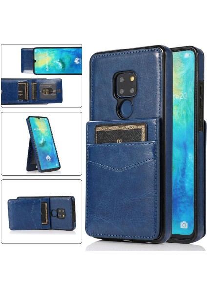 Bdt Shop Kredi Kartı Tutucu Manyetik Toka ile Huawei Mate 20 ile Uyumlu (Yurt Dışından)