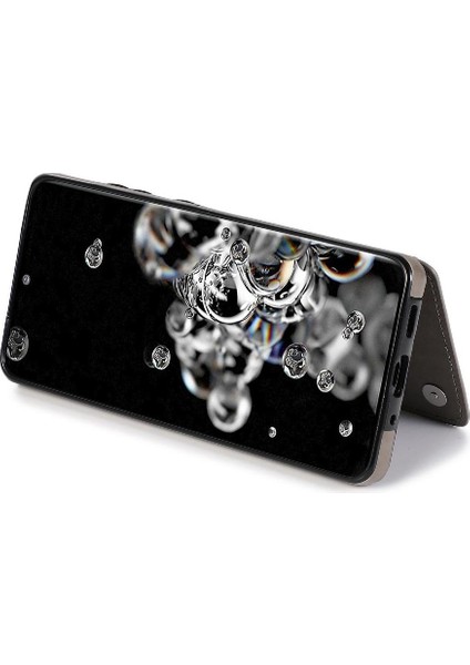 Samsung Galaxy S20 Ultra Desen Çiçek Için Kart Tutucu Kılıf ile Cüzdan (Yurt Dışından) fırsatları