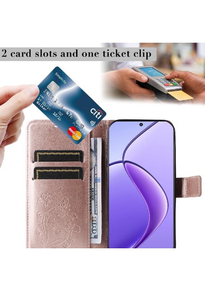 Realme 12 5g Manyetik Kapak Pu Deri Flip Kickstand Darbeye (Yurt Dışından) modelleri