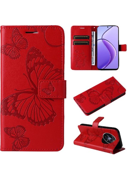 Realme 12 5g Manyetik Kapak Pu Deri Flip Kickstand Darbeye (Yurt Dışından) fiyatları