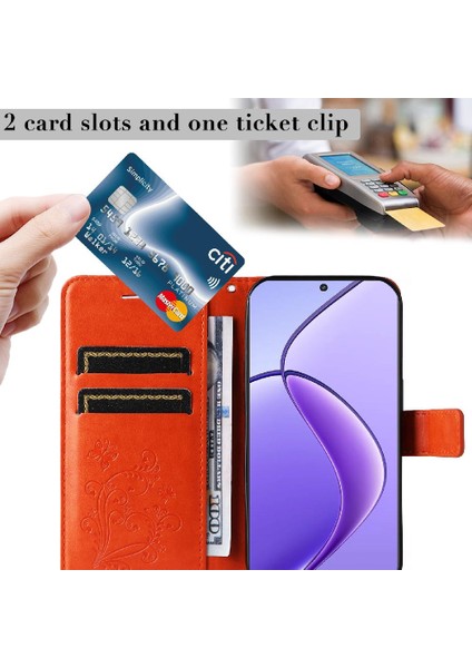 Realme 12 5g Manyetik Kapak Pu Deri Flip Kickstand Darbeye (Yurt Dışından) modelleri