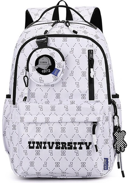 Ortaokul Kızları, Lise Öğrencileri, Erkek Üniversite Öğrencileri Için Okul Çantaları, Gündelik, Büyük Kapasiteli, Hafif, Su Geçirmez Sırt Çantaları (Yurt Dışından)