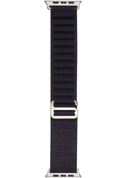 Apple Watch 38MM Uyumlu Kordon Naylon Kumaş Spor Görünümlü Band-74 Hasır Kayış, Mor