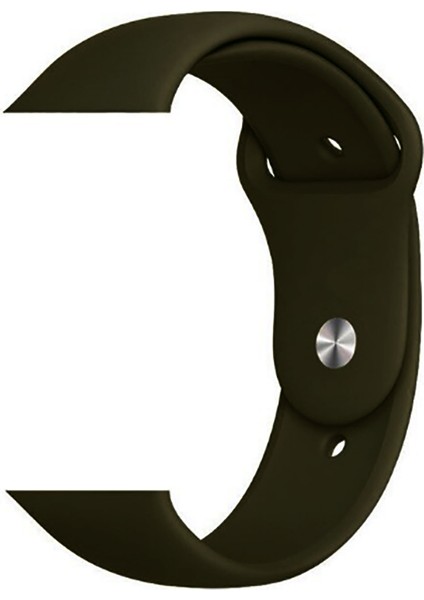 Apple Watch 38MM Uyumlu Klasik Kordon, 29-Dark Olive