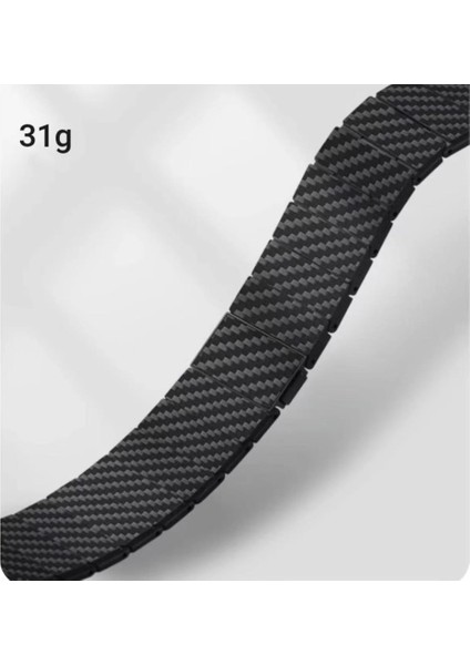 Apple Watch 7 45MM Uyumlu Kordon Karbon Fiber 600D Krd-90 Kayış indirimleri