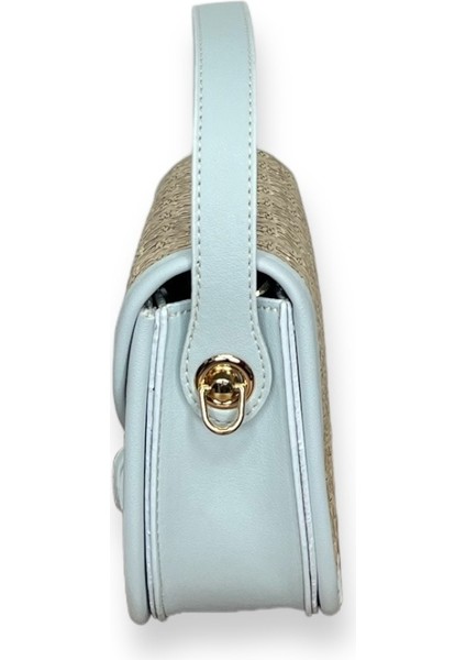 Hasır Desenli El ve Omuz Çantası fiyatları