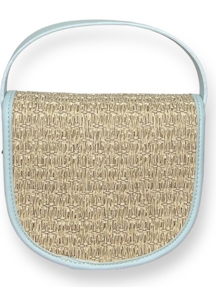 Hasır Desenli El ve Omuz Çantası modelleri