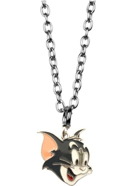 Tom ve Jerry Çizgi Film Ikili Bf Arkadaşlık Dostluk Kolyesi Şık Hediyelik Aksesuar fiyatları