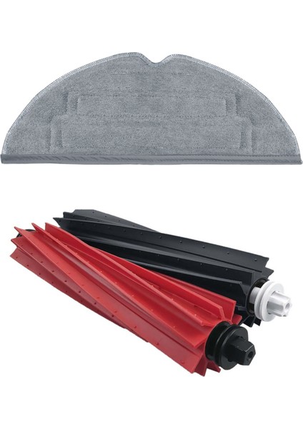 Roborock 8 / S8 Plus / S8 Pro Ultra /S8 Sonic Uyumlu Ana Fırça Mop Toztorbası Yanfırça Yedek Parça