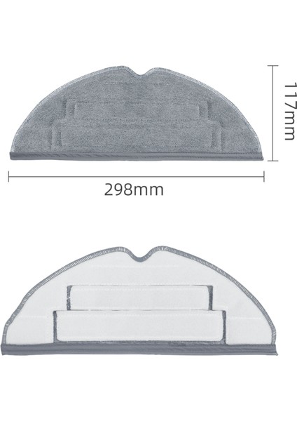 Roborock 8 / S8 Plus / S8 Pro Ultra /S8 Sonic Uyumlu Ana Fırça Mop Toztorbası Yanfırça Yedek Parça fırsatları