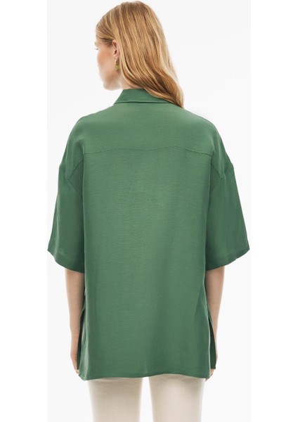 Happy Gömlek 0687 Koyu Yeşil fırsatları