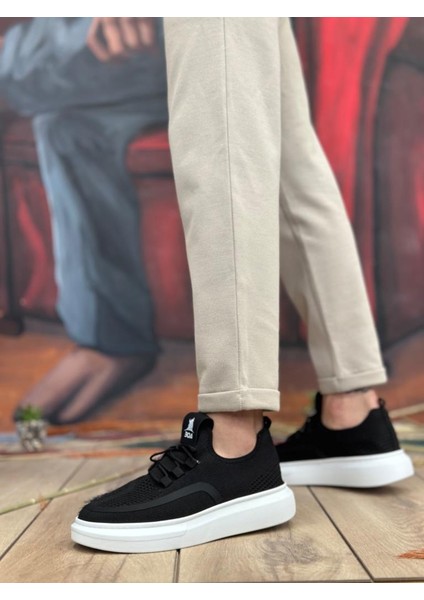 Bpm Ba0375 Özel Örme Triko Tarz Siyah Renk Spor Ayakkabı fiyatları