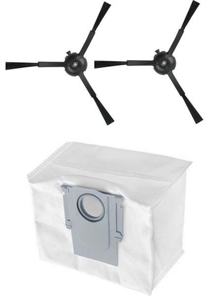 Roborock S8,s8 Plus(S8+) Uyumlu Anafırça Yanfırça Mop Toz Torbası Yedek Parça