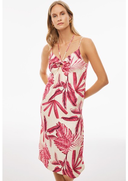 Bromes Elbise 3399 Fuşya modelleri