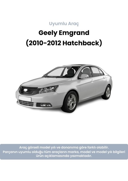 Geely Emgrand Motorlu Silecek Su Deposu (2010-2012 Hatchback)