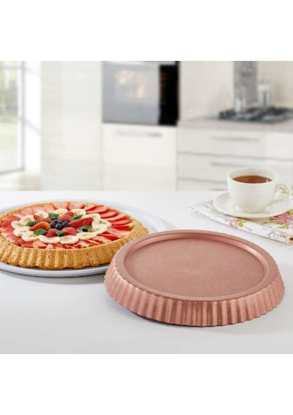 28 cm Granite Turta Tart Kalıbı
