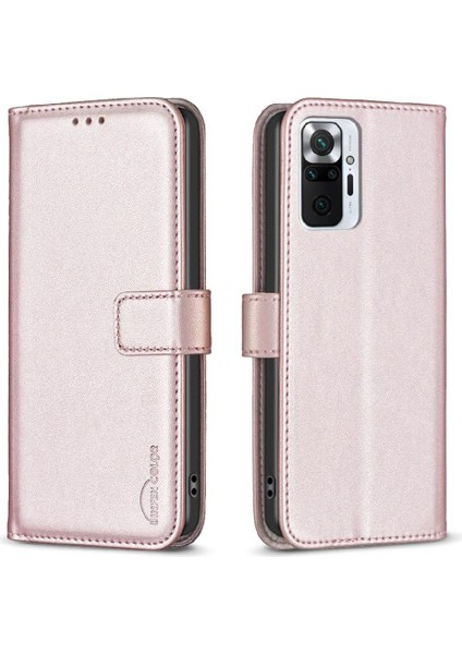 Xiaomi Redmi Not 10 Pro 4g Için Flip Case Cüzdan Deri Kılıf Iş (Yurt Dışından)