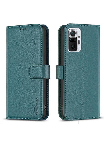 Xiaomi Redmi Not 10 Pro 4g Için Flip Case Cüzdan Deri Kılıf Iş (Yurt Dışından)