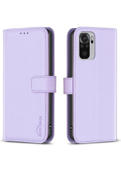 Xiaomi Redmi Not 10S Için Flip Case Iş Cüzdan Çok Renkli Çoklu Kart (Yurt Dışından)