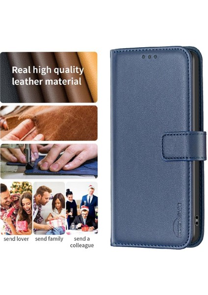 Xiaomi Redmi Not 10 Için Flip Case Pro Max Deri Kılıf Cüzdan Çoklu Kart (Yurt Dışından)