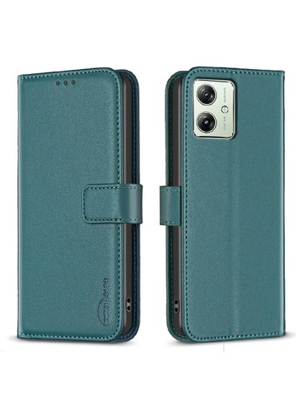 Motorola Moto G54 5g Çok Renkli Iş Deri Çanta Yuvası Için Flip Case (Yurt Dışından) indirimleri