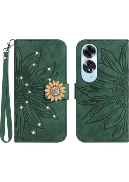 Oppo A60 4g Kart Tutucu Için Kılıf Darbeye Dayanıklı Tpu Kabuk Flip Cüzdan Kredi (Yurt Dışından)