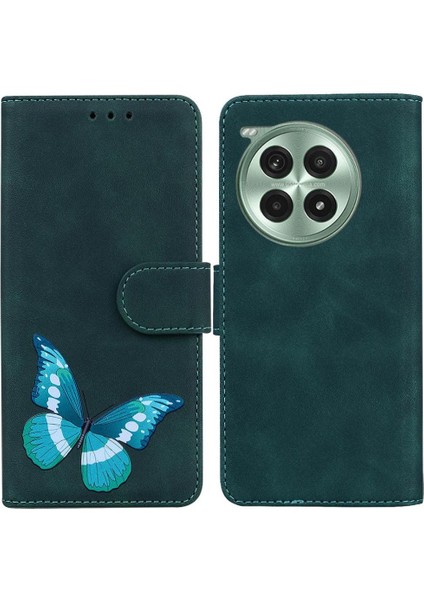 Oneplus Ace 3 Pro Için Flip Case Kelebek Flip Folio Kapak Cüzdan Renk (Yurt Dışından)