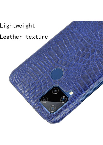 Realme C15 Anti Scratch Klasik Timsah Moda Için Şık Klasik Durumda (Yurt Dışından) fırsatları