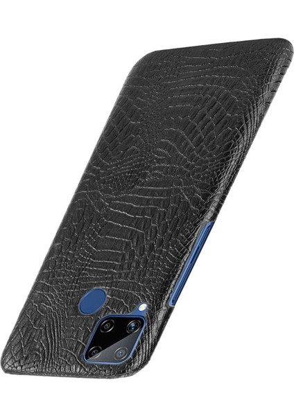 Realme C15 Anti Scratch Klasik Timsah Moda Için Şık Klasik Durumda (Yurt Dışından) fiyatları