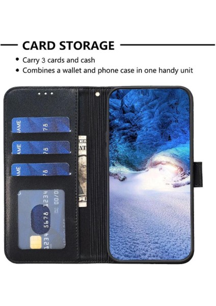 Google Piksel 7 Pro Çok Renkli Cüzdan Pu Deri Kart Yuvaları Için Flip Case (Yurt Dışından)