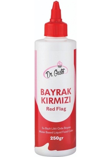 Bayrak Kırmızı Sıvı Gıda Boyası 250 gr fiyatları