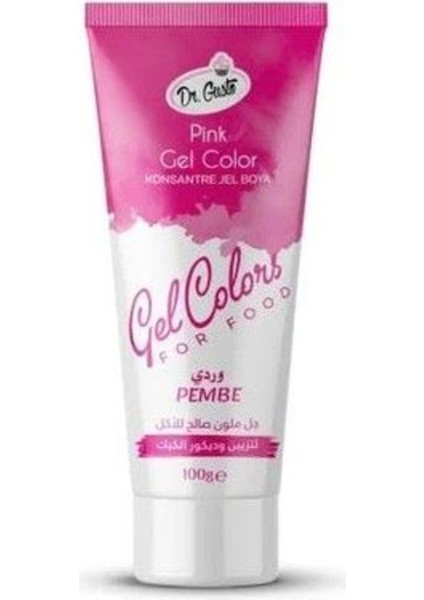 Jel Boya Tüp Pembe (100 Gr)