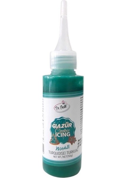 Glazür Cookie Icing Turkuaz 150GR