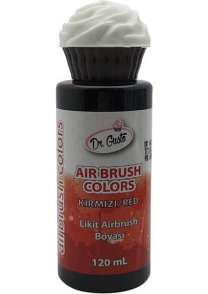 Airbrush Boyası (Kırmızı 120 Ml)