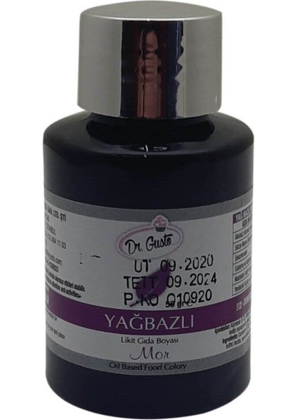 Yağ Bazlı Likit Boya Mor 50 gr fiyatları