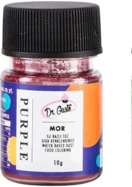 Su Bazlı Mor Toz Gıda Boyası 10 gr